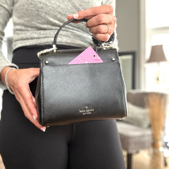 NWT Kate Spade top handle satchel crossbody - Picture 3 of 9